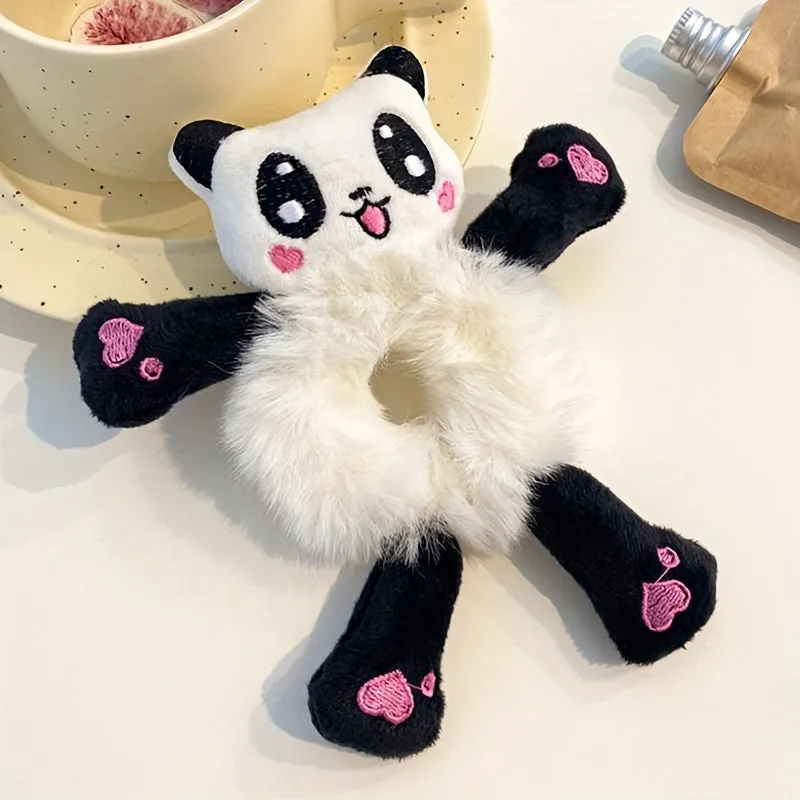 Adorable Cartoon Plush Headband for Girls Perfect Gift