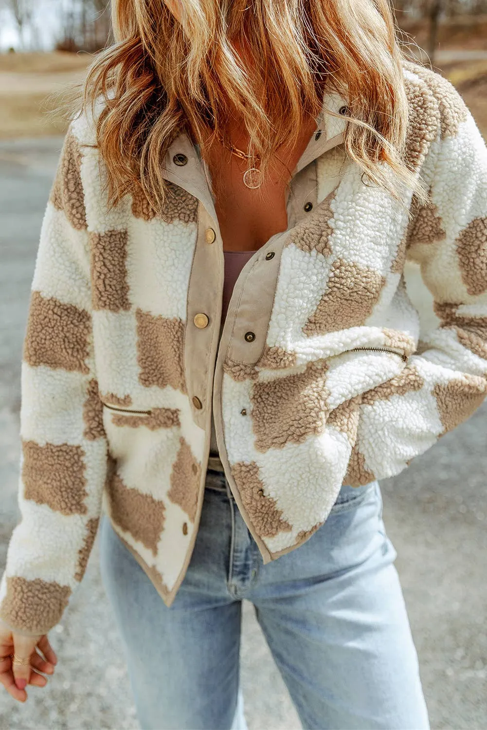 Checked Snap Sherpa