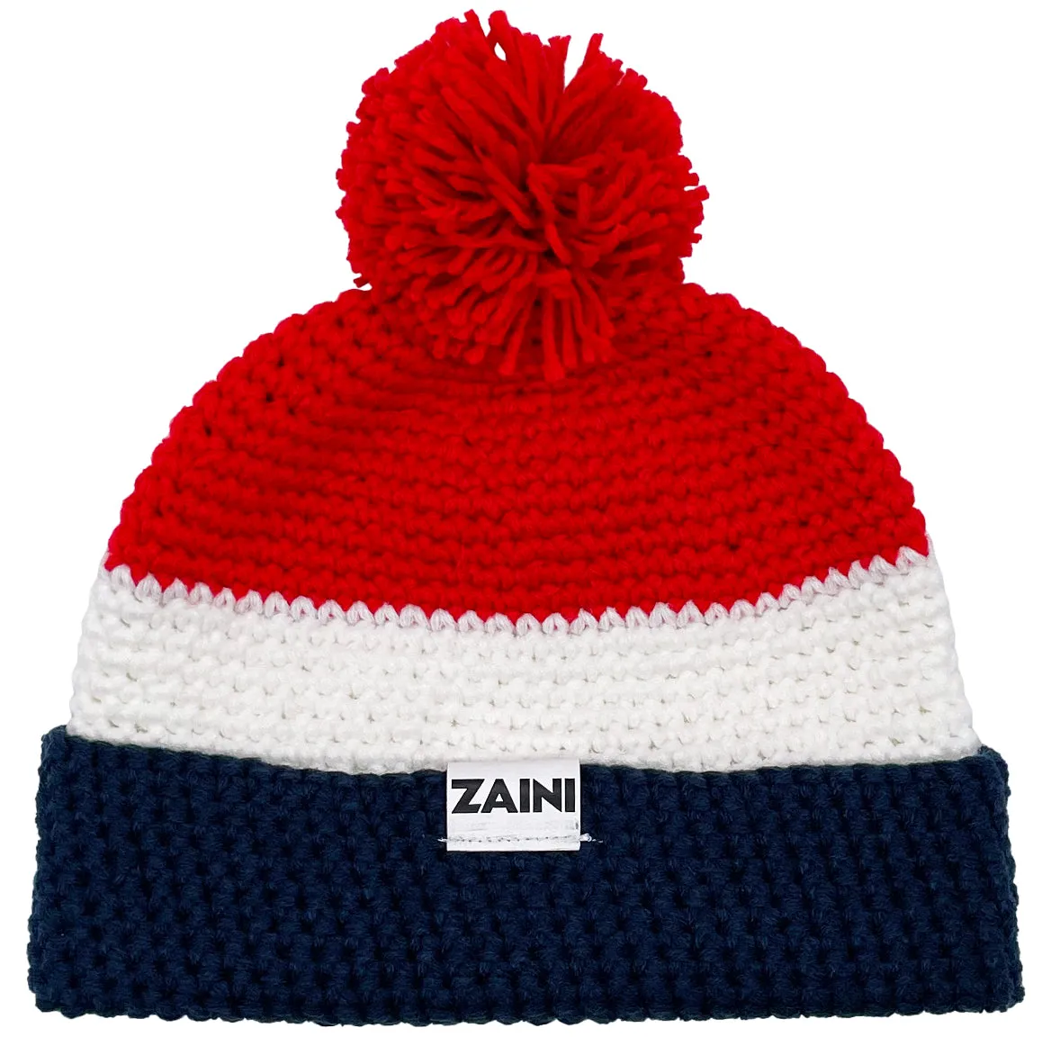 France Beanie Bobble Hat