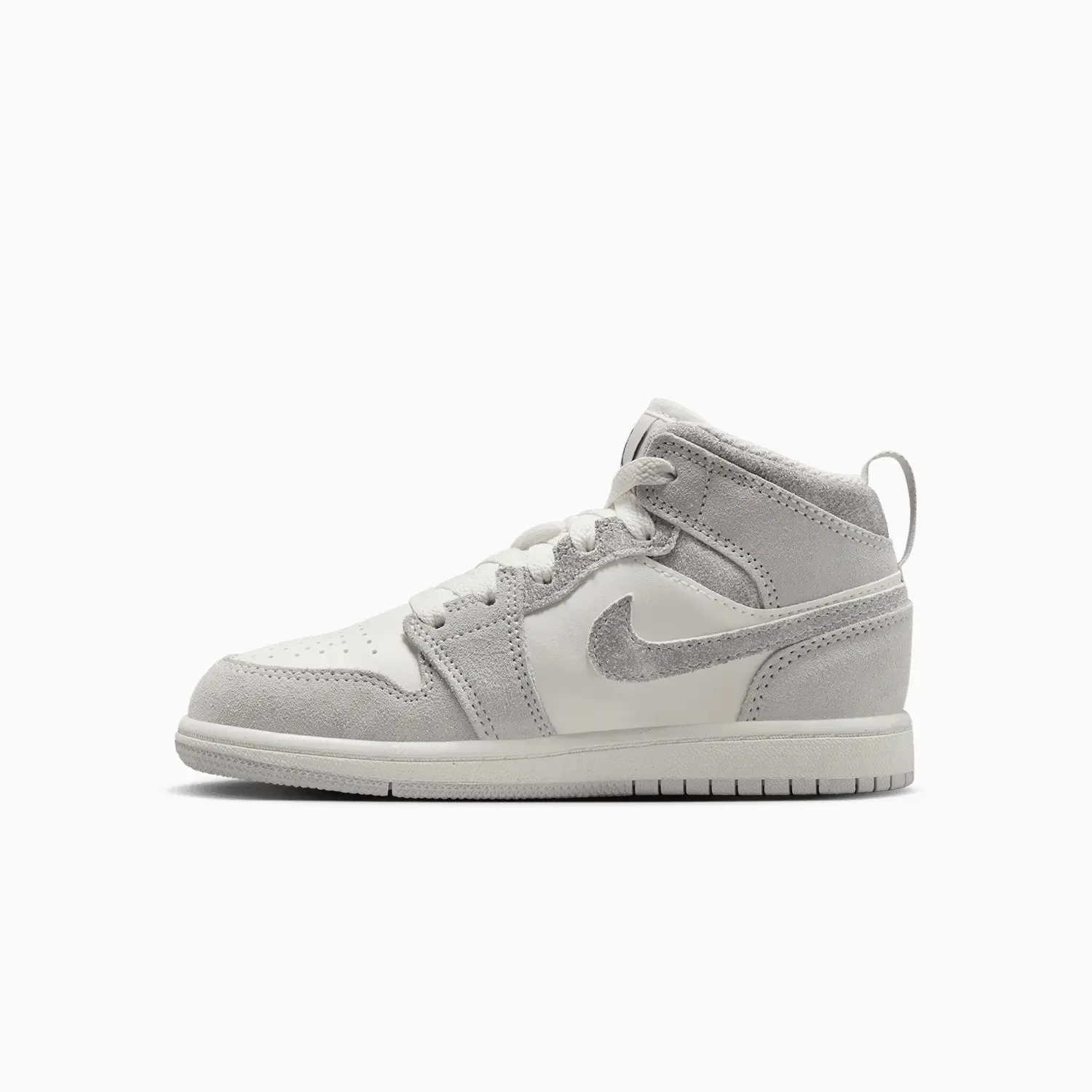 Kid's Jordan 1 Mid SE "Neutral Grey" Pre School