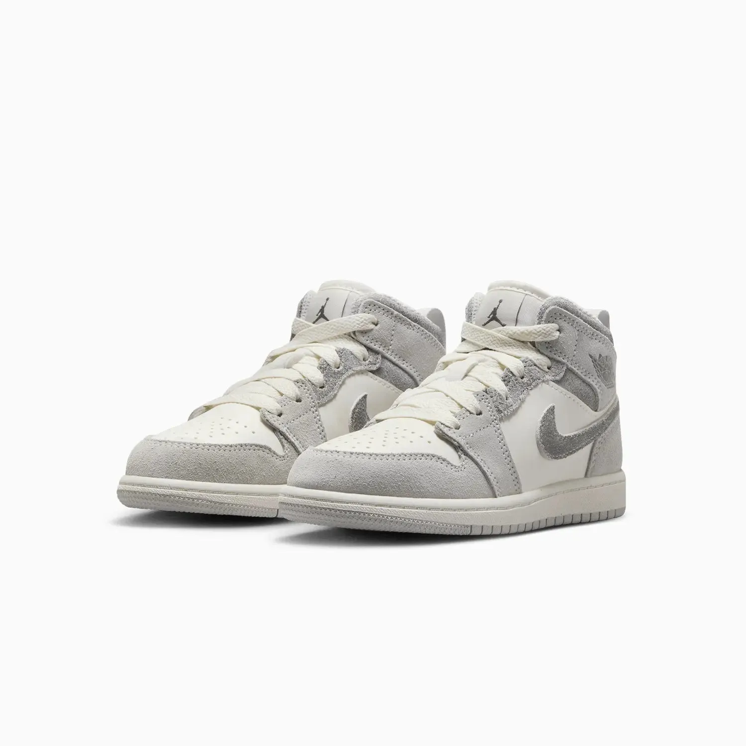 Kid's Jordan 1 Mid SE "Neutral Grey" Pre School