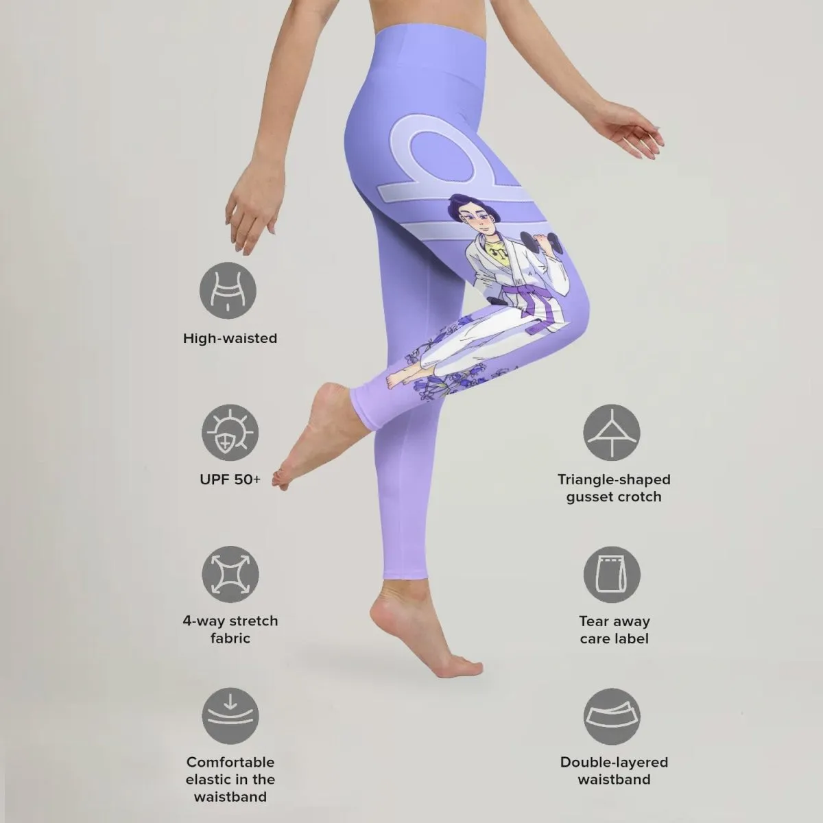 Libra Mom Fighter Leggings