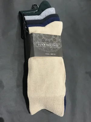 Mens Socks • 5 Pack • Coloured Crew Socks