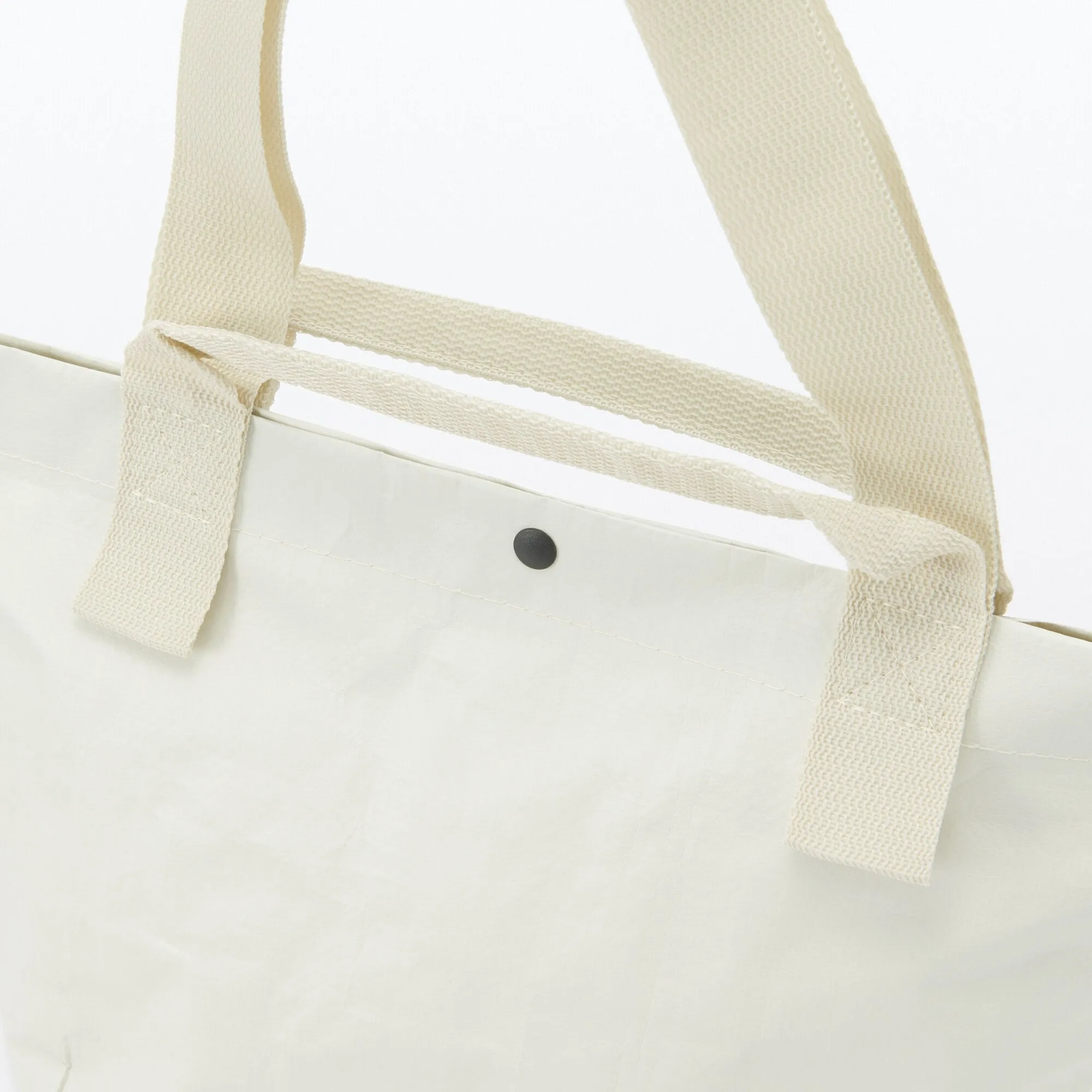 Polypropylene Sheet Mini Tote - Light Beige